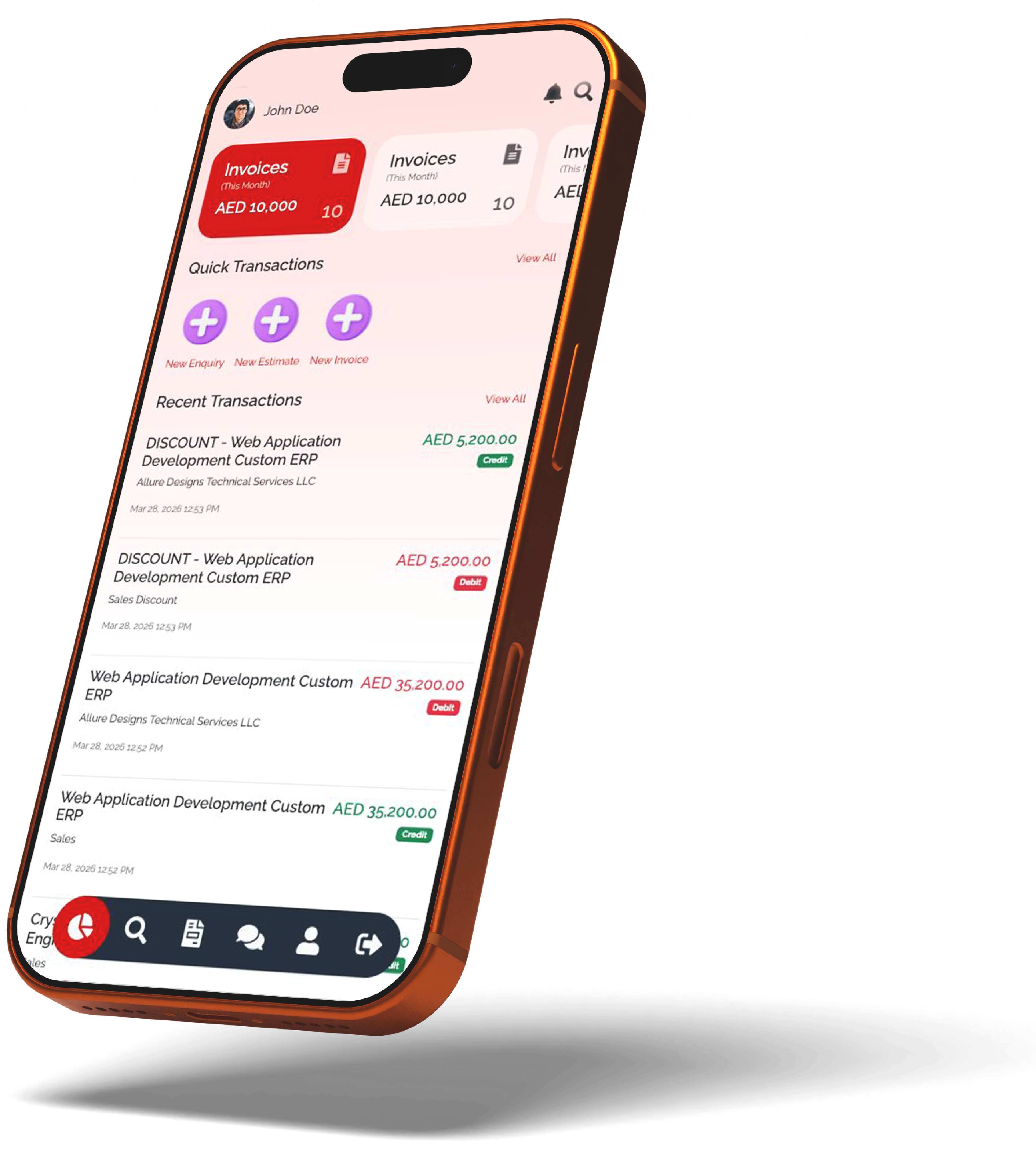 ERP Dashboard